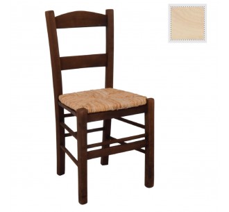 ΣΥΡΟΣ Καρέκλα Άβαφη Οξιά με...