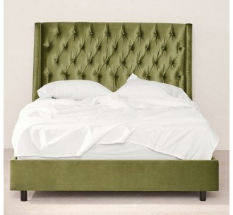 Emblem dressed bed
