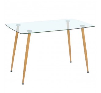 ROBY Table 120x70cm Metal...