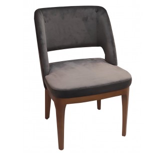 Bold wooden chair