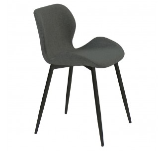 LILIAN Chair Metal Black...