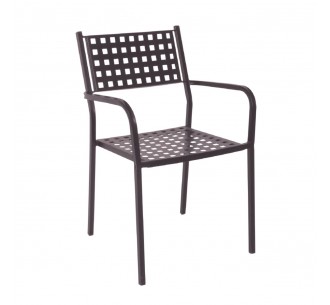 CAPRICE Armchair Steel Sand...