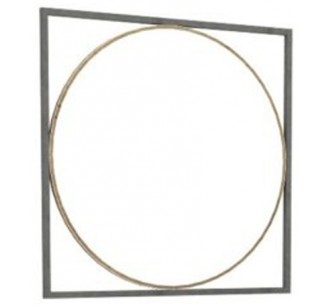 Iron mirror melamine