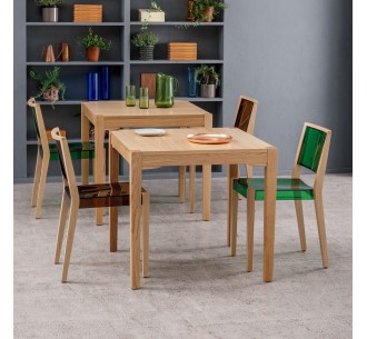 Together wooden table H75cm 2