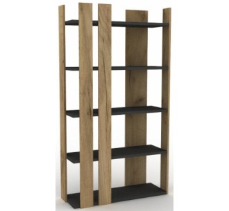 Line melamine bookcase