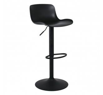 MOSS Bar Stool Metal/PP Black