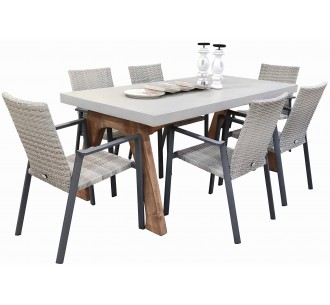 Matrix wooden table 180x90cm 2