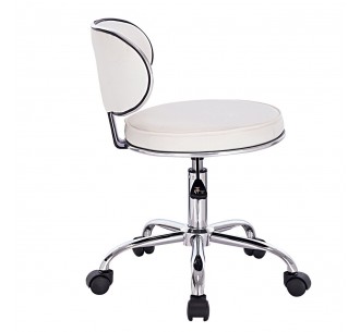 GLORY Stool With Back, Pu... 2