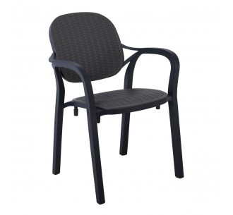 LUNA Armchair PP Anthracite