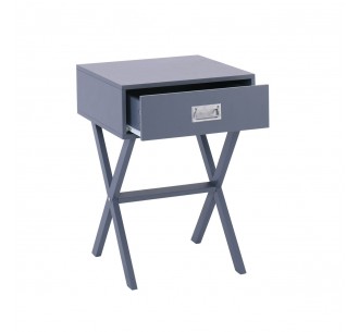 WICK Bedside 40x40x55 Grey 2
