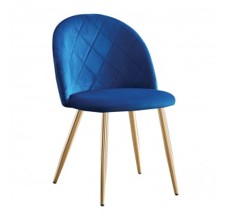BELLA Chair / Gold Chrome -...