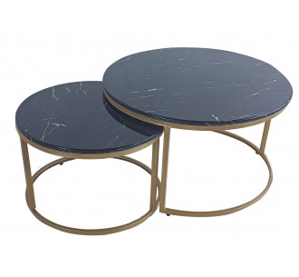 YANG coffee table set 2τμχ