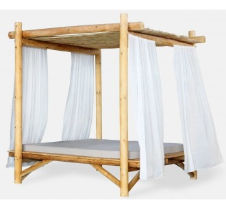 Tropical wooden daybed 2