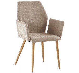 LETO Armchair Natural Wood...
