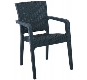 LORA Armchair / PP Anthracite