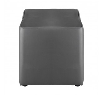 CLUB Stool Pu Grey 37x37x42