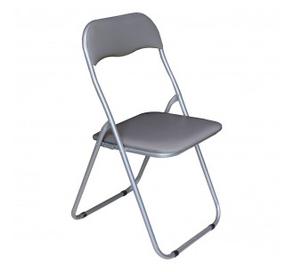 LINDA Folding Chair Grey...