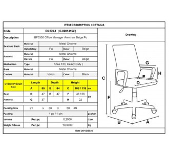 BF3300 Manager Armchair... 2