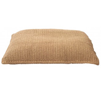 Square rope pouf