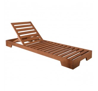 VERANO Sunbed (B) / Beech -...
