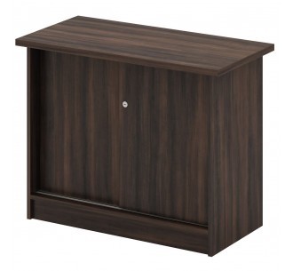 SIDE CABINET-A Dark Walnut...