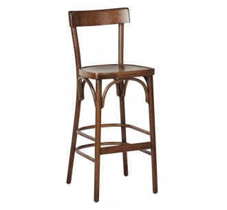 Cally wooden barstool