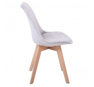 MARTIN Chair Velure Grey -... 2