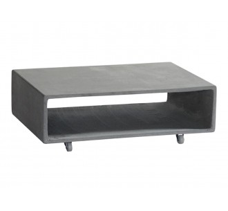 Swirl cement coffee table 2